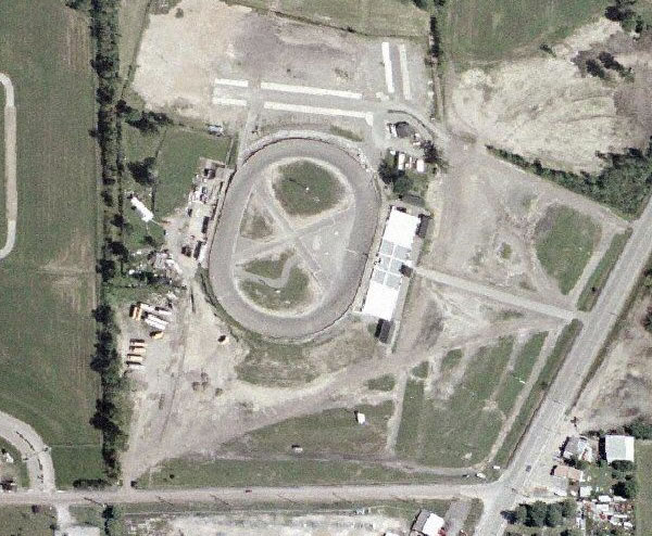 Flat Rock Speedway - Aerial Photo (newer photo)